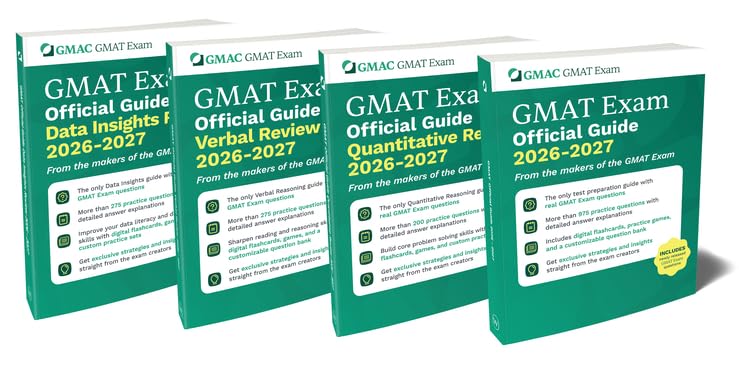 Amazon | GMAT Official Guide 2026-2027 Bundle: Books + Online